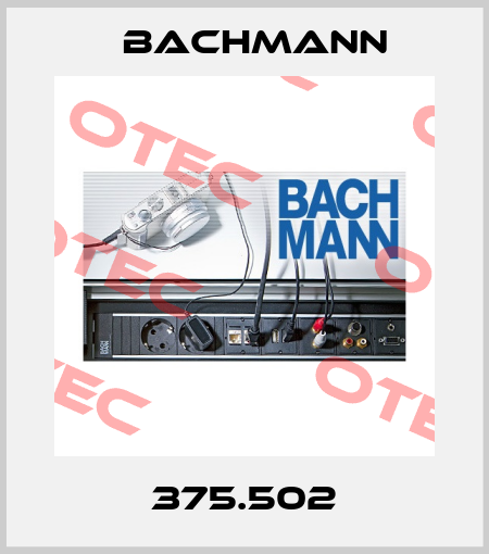 375.502 Bachmann
