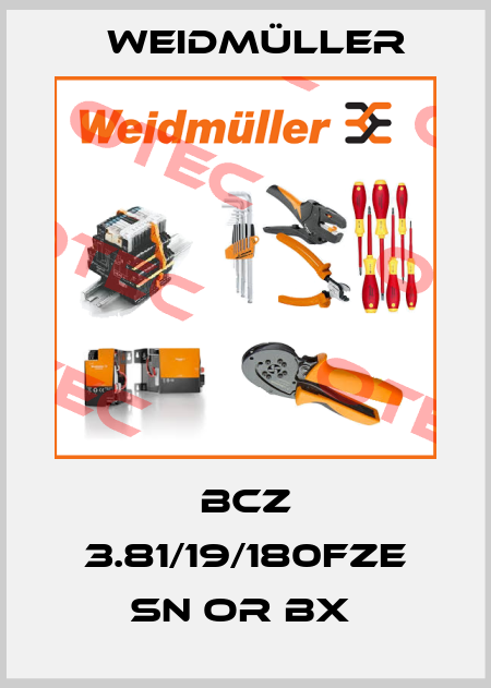 BCZ 3.81/19/180FZE SN OR BX  Weidmüller