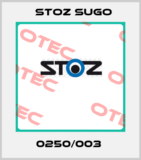 0250/003  Stoz Sugo