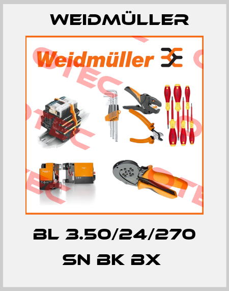BL 3.50/24/270 SN BK BX  Weidmüller