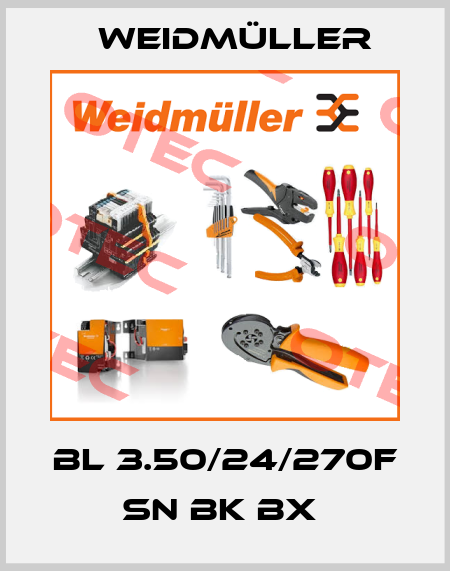 BL 3.50/24/270F SN BK BX  Weidmüller