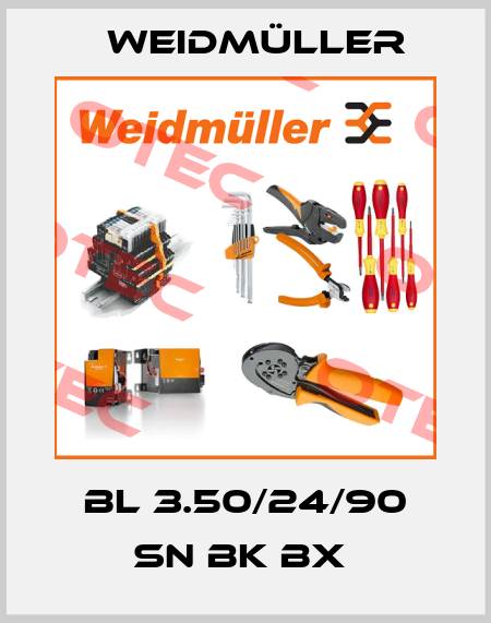 BL 3.50/24/90 SN BK BX  Weidmüller