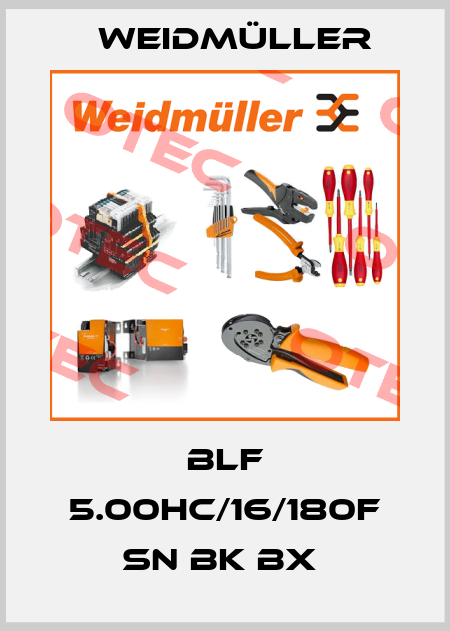 BLF 5.00HC/16/180F SN BK BX  Weidmüller