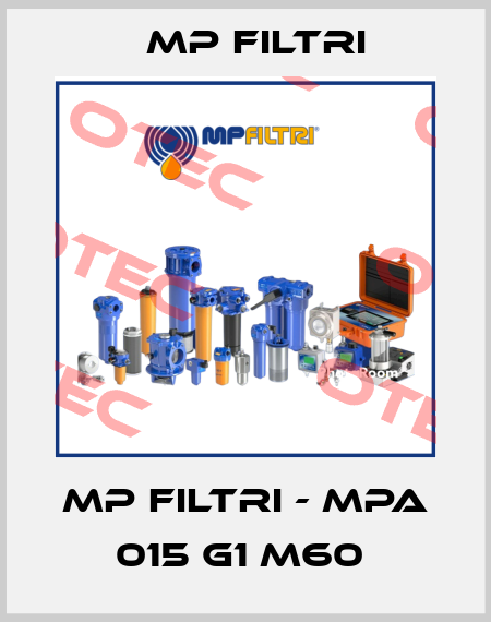 MP Filtri - MPA 015 G1 M60  MP Filtri