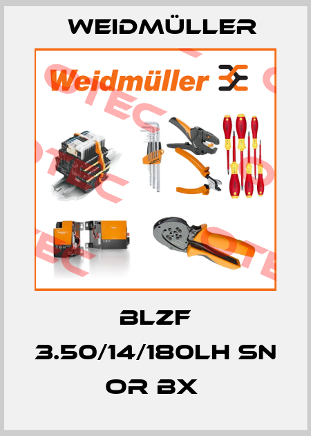 BLZF 3.50/14/180LH SN OR BX  Weidmüller