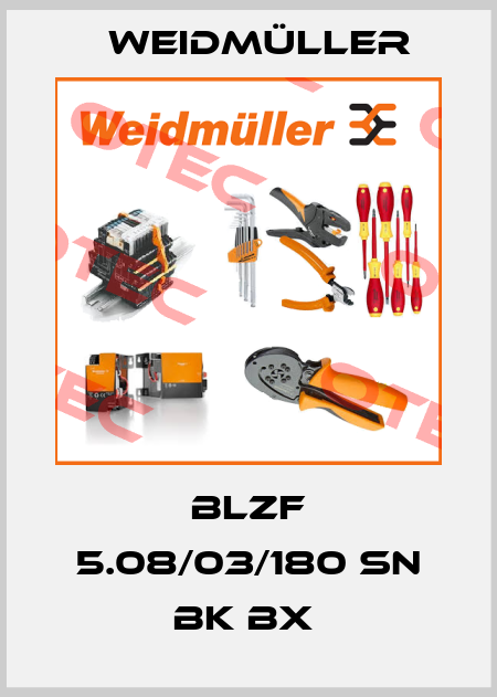 BLZF 5.08/03/180 SN BK BX  Weidmüller