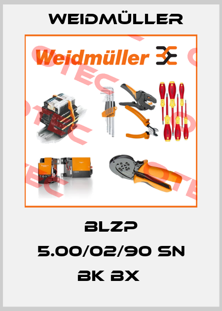 BLZP 5.00/02/90 SN BK BX  Weidmüller