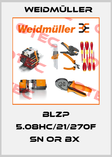 BLZP 5.08HC/21/270F SN OR BX  Weidmüller