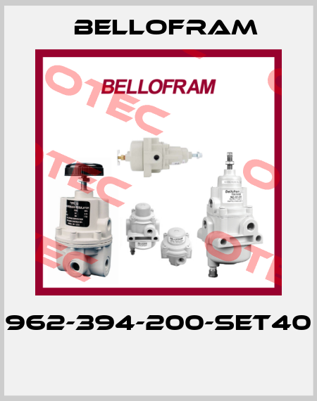 962-394-200-SET40  Bellofram