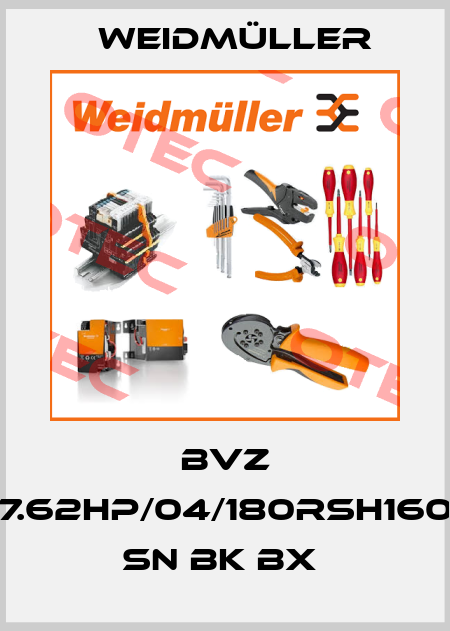 BVZ 7.62HP/04/180RSH160 SN BK BX  Weidmüller