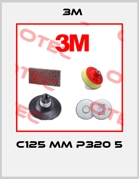 C125 MM P320 5  3M