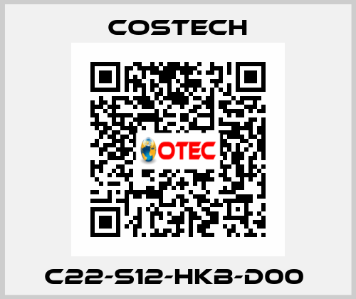 C22-S12-HKB-D00  Costech