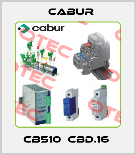 CB510  CBD.16  Cabur