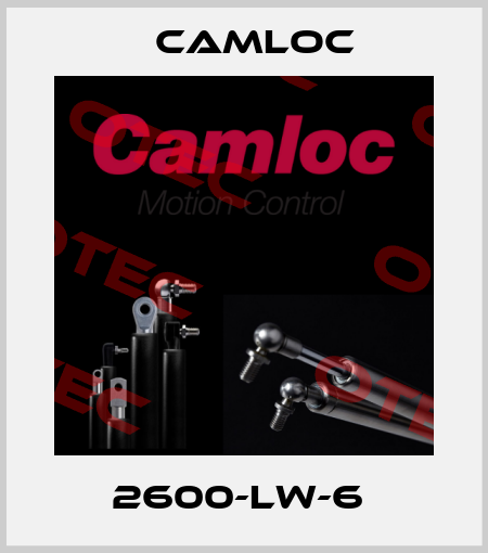 2600-LW-6  Camloc