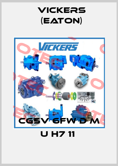CG5V 6FW D M U H7 11  Vickers (Eaton)