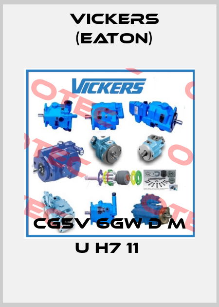 CG5V 6GW D M U H7 11  Vickers (Eaton)