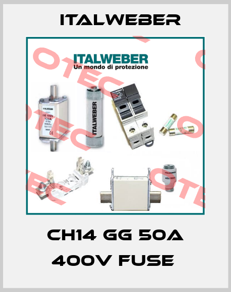 CH14 GG 50A 400V FUSE  Italweber