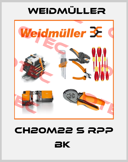 CH20M22 S RPP BK  Weidmüller