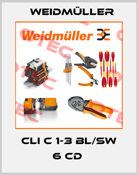 CLI C 1-3 BL/SW 6 CD  Weidmüller