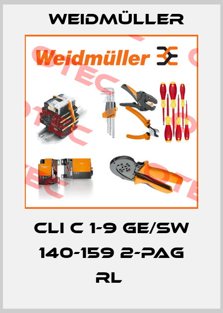 CLI C 1-9 GE/SW 140-159 2-PAG RL  Weidmüller