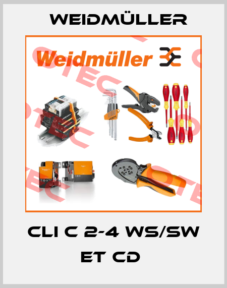 CLI C 2-4 WS/SW ET CD  Weidmüller