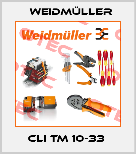 CLI TM 10-33  Weidmüller