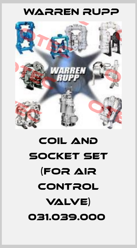 COIL AND SOCKET SET (FOR AIR CONTROL VALVE) 031.039.000  Warren Rupp