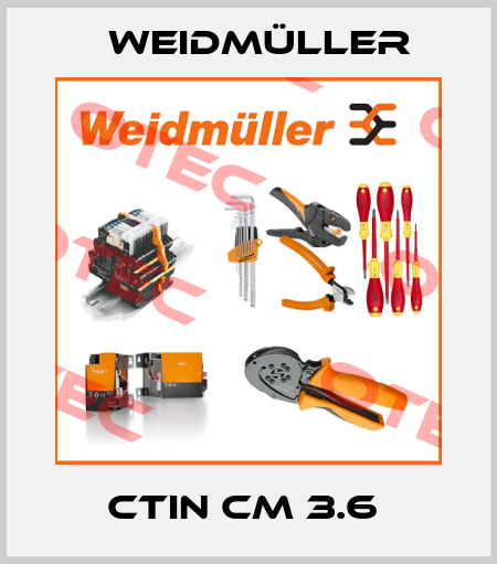 CTIN CM 3.6  Weidmüller