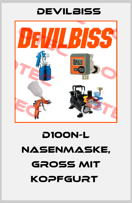 D100N-L NASENMASKE, GROß MIT KOPFGURT  Devilbiss