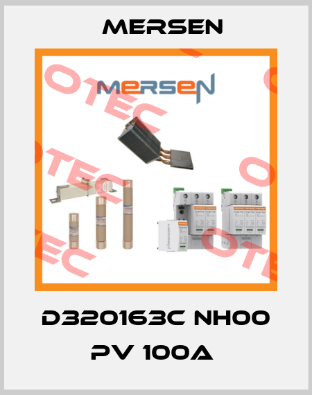 D320163C NH00 PV 100A  Mersen