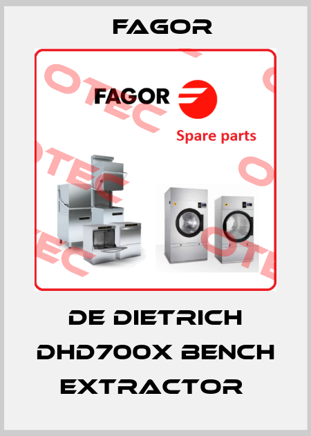DE DIETRICH DHD700X BENCH EXTRACTOR  Fagor