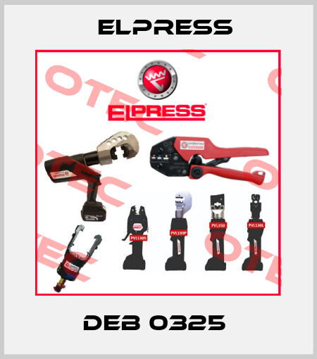 DEB 0325  Elpress