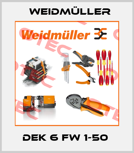 DEK 6 FW 1-50  Weidmüller