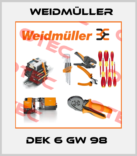 DEK 6 GW 98  Weidmüller