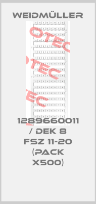 1289660011 / DEK 8 FSZ 11-20 (pack x500)-big