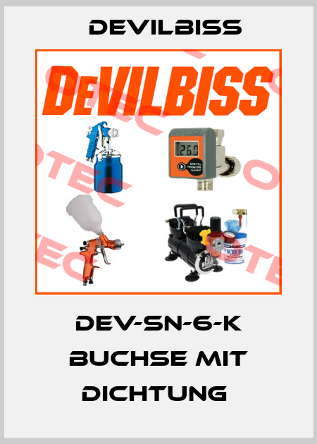 DEV-SN-6-K BUCHSE MIT DICHTUNG  Devilbiss