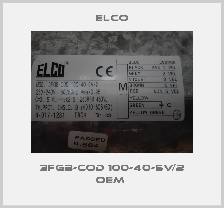 3FGB-COD 100-40-5V/2 OEM -big