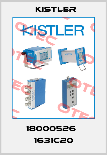 18000526   1631C20 Kistler