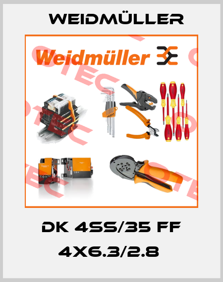 DK 4SS/35 FF 4X6.3/2.8  Weidmüller