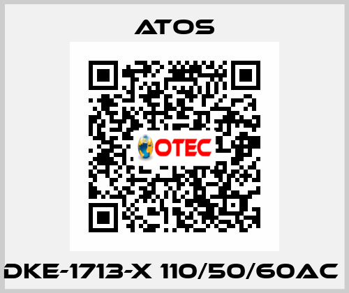 DKE-1713-X 110/50/60AC  Atos
