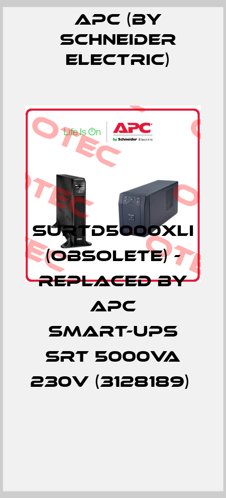 SURTD5000XLI (OBSOLETE) - replaced by APC Smart-UPS SRT 5000VA 230V (3128189)  APC (by Schneider Electric)
