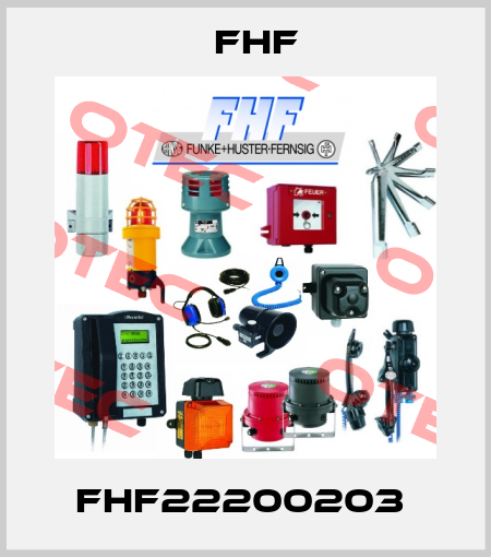 FHF22200203  FHF