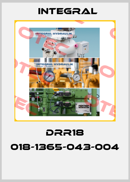 DRR18 018-1365-043-004  Integral