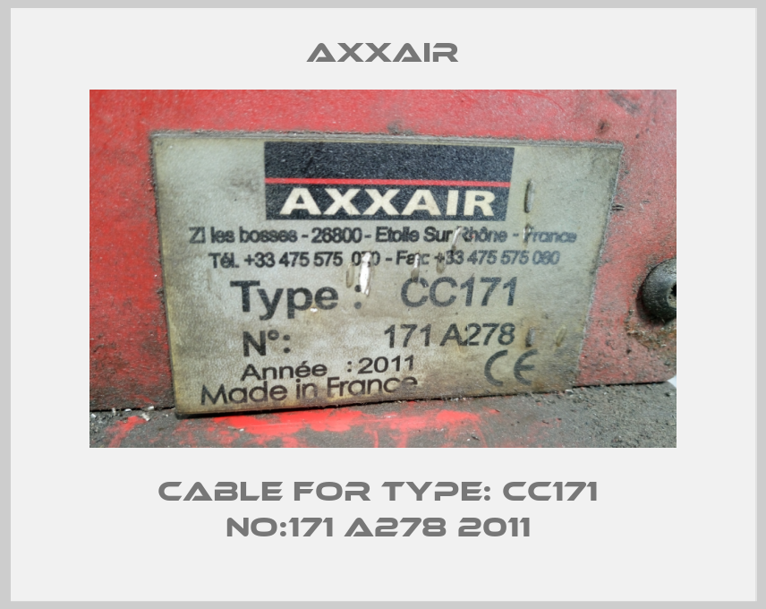 Cable for Type: CC171  NO:171 A278 2011 -big