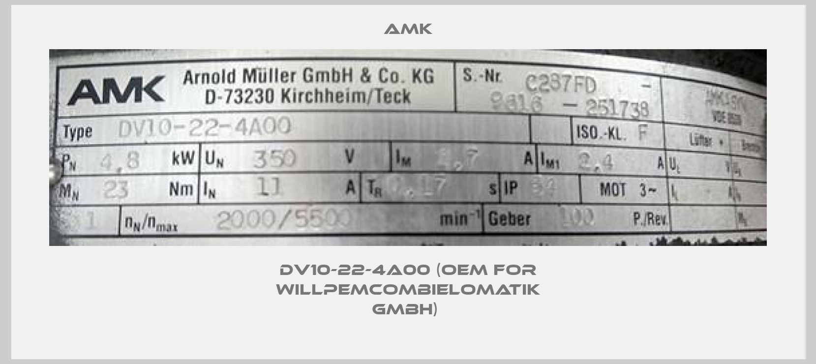 DV10-22-4A00 (OEM for WillPemcomBielomatik GmbH) -big
