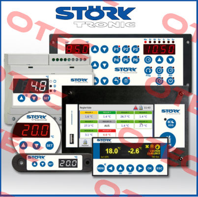 ST181 Operating unit RJ45 time °C  Stork tronic