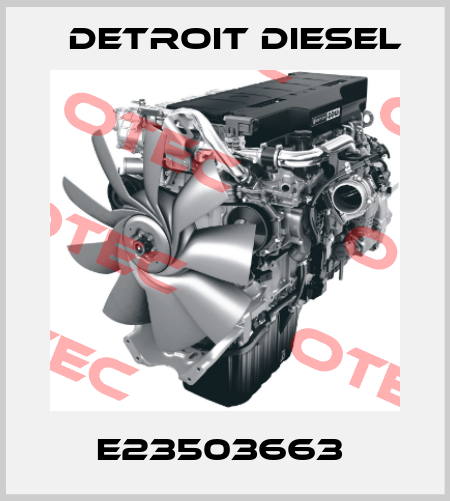 E23503663  Detroit Diesel