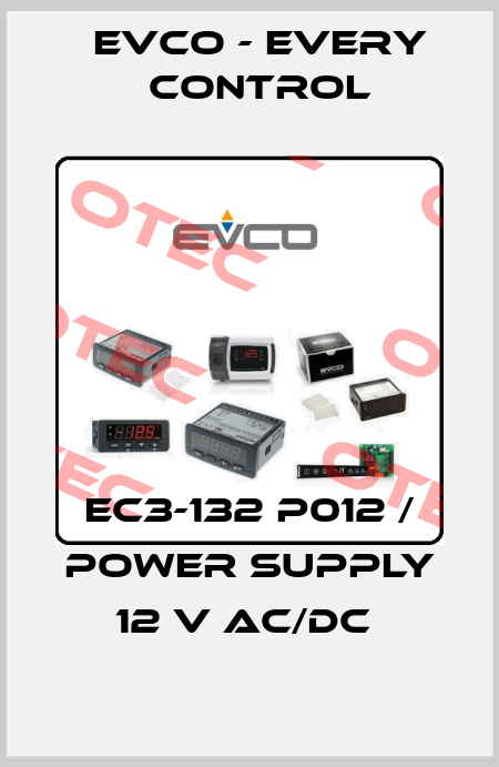 EC3-132 P012 / POWER SUPPLY 12 V AC/DC  EVCO - Every Control
