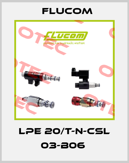 LPE 20/T-N-CSL 03-B06  Flucom