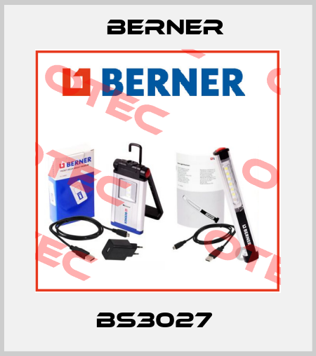 BS3027  Berner